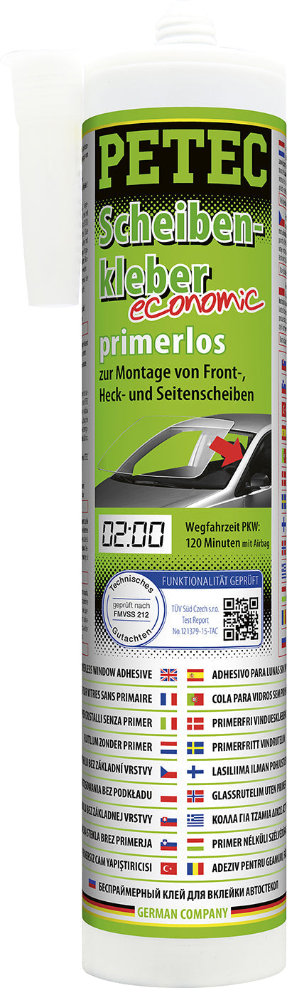 PETEC Scheibenkleber economic - 290 ml Kartusche