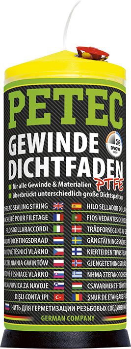 PETEC Gewindedichtfaden - 175 m Spule