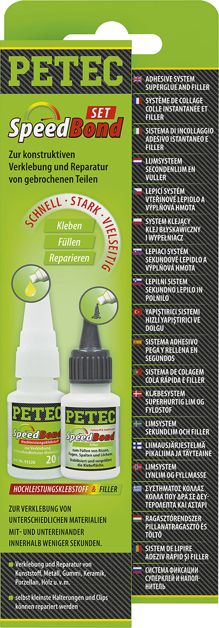 PETEC SpeedBond-Set - SB-Karte