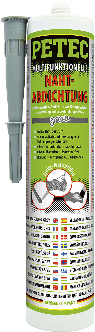 PETEC Multifunktionelle Nahtabdichtung, grau - 310 ml