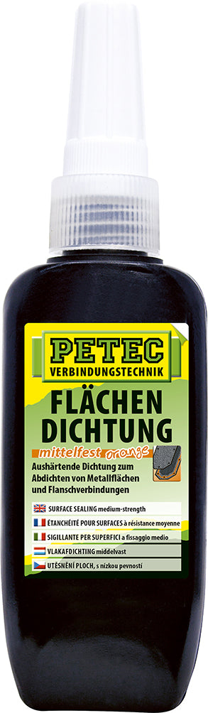 PETEC Flächendichtung orange, mittelfest - 250 ml Tube